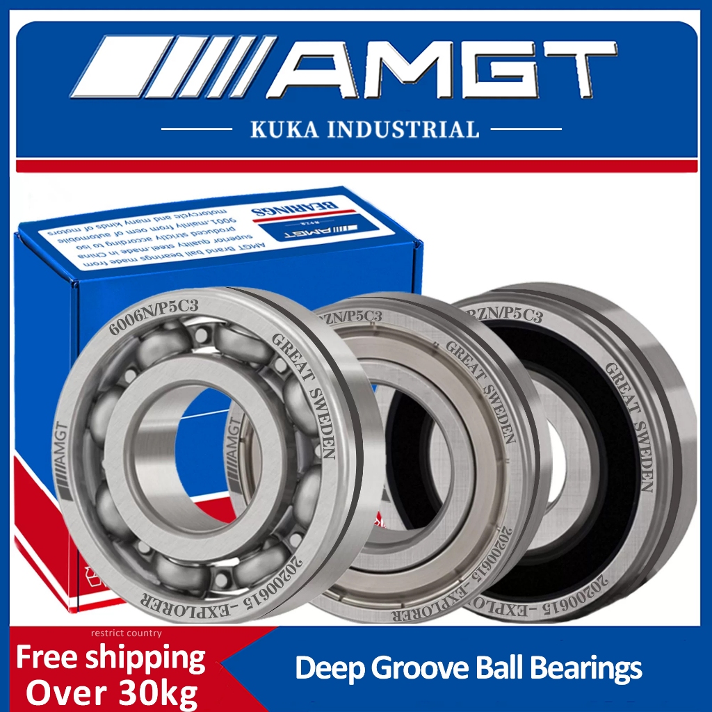 AMGT BEARING 6006 6007 6008 6009 6010 STEEL BALL BEARING