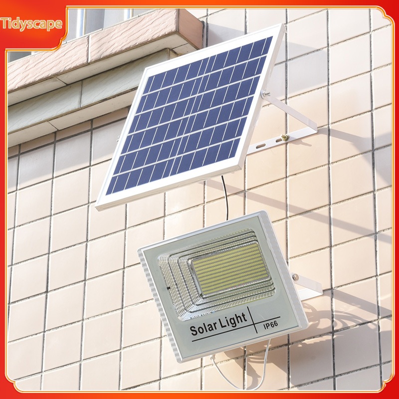 Tidyscape Solar Light ไฟกลางคืนพร้อมรีโมท Solar Light Sport Light ของแท้ JD Solar Cell Light