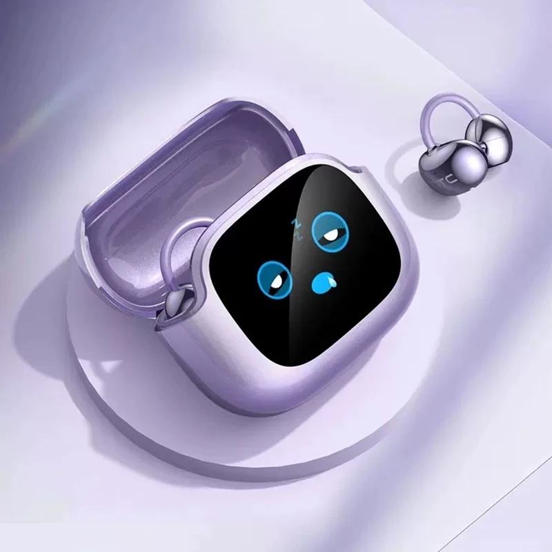 HTC NE32 บลูทูธ V6.0 AI หูฟัง OWS หูฟังคลิปหู Comfort ลดเสียงรบกวนหูฟังไร้สายผู้แปลหูฟัง