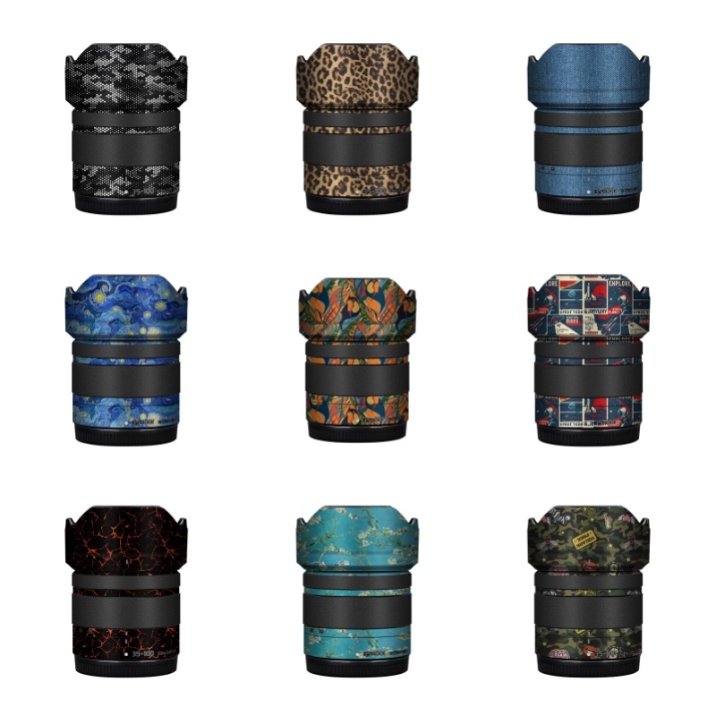 สติกเกอร์ป้องกันเลนส์กล้อง Lumix ใช้สําหรับสติกเกอร์เลนส์ LUMIX 35-100F4-5.6, ตัวป้องกันเลนส์ Lumix,