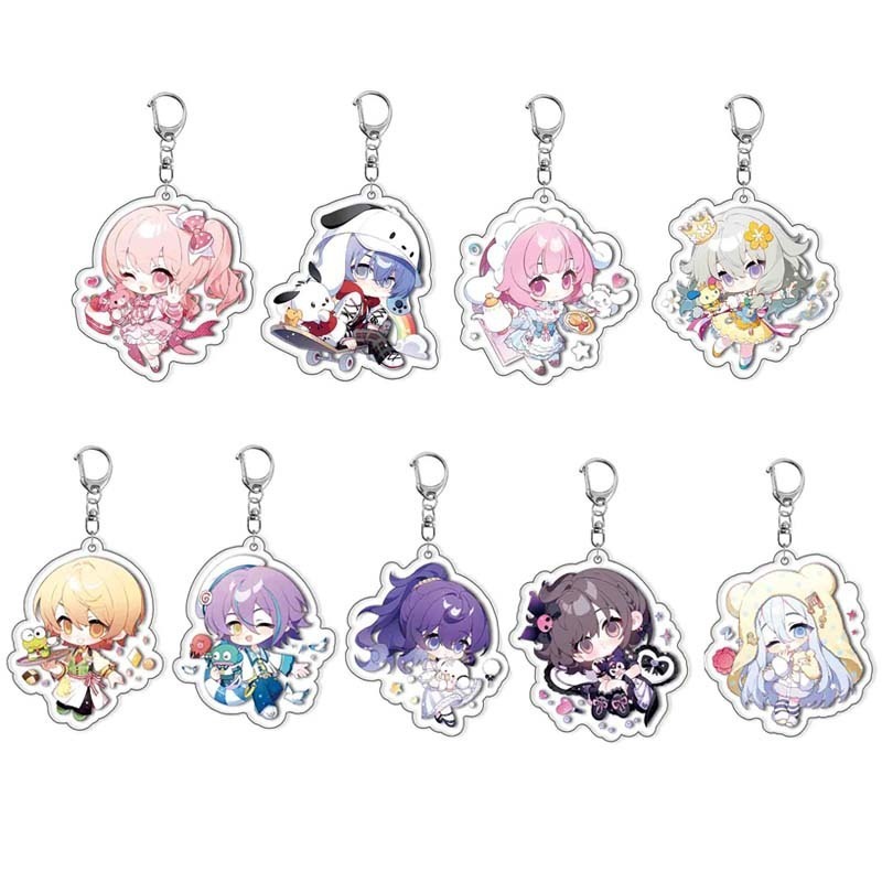 อะนิเมะ PJSK โครงการ Sekai สีสัน Stage TSUKASA Toya Aoyagi Tenma Saki จี้รูปอะคริลิคพวงกุญแจคอลเลกชันชุดของขวัญคอสเพลย์