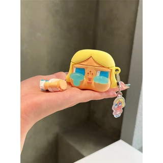 For AirPods pro3 2025 ทารกร้องไห้สีดําน่ารักสําหรับไร้สายบลูทูธ AirPodsPro เคสหูฟัง AirPods4 AirPods1/2 ซิลิโคนอ่อนนุ่ม AirPods3 Pro2 ใหม่