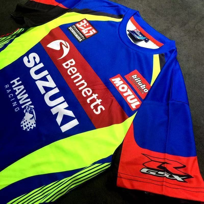 Moto GP Racing Jersey สุซูกิ แขนสั้น สำหรับ.Track Court - รูปที่ 2
