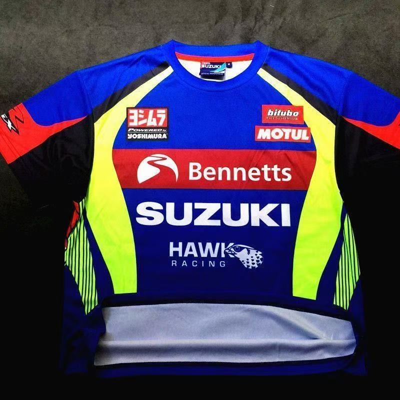 Moto GP Racing Jersey สุซูกิ แขนสั้น สำหรับ.Track Court - รูปที่ 6
