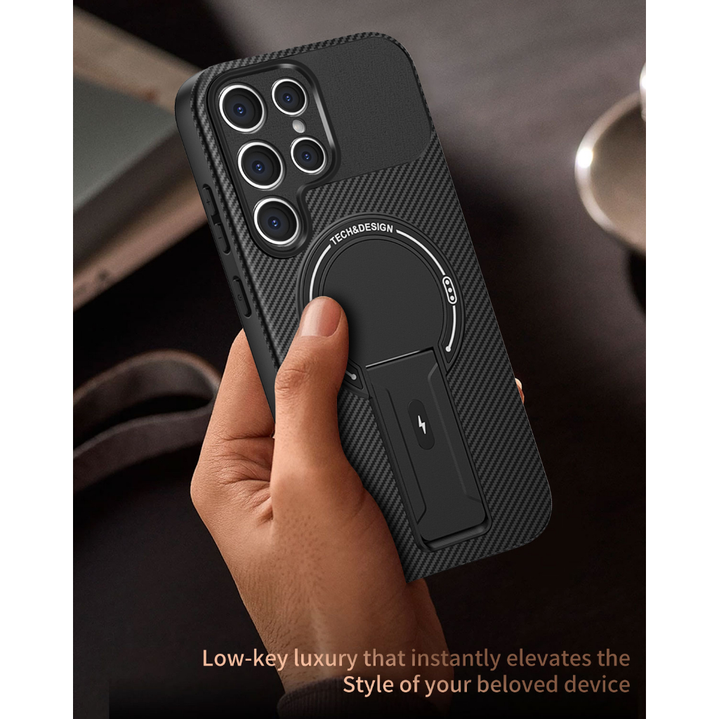 PinDun คาร์บอนไฟเบอร์เคสโทรศัพท์สําหรับ Samsung S23U S22U S24 S25 S24P S25P S24U S25U A13 A15 A05 A52 A25 S24FE S25FE A35 A56 A56 A56 A56 A54 A56 A56 A56 A56 A56 A56 A56 A56 A56 A52 A52 A56 A52 A52 A52 A52 A52 A56 A52 A56 A52 A - รูปที่ 6