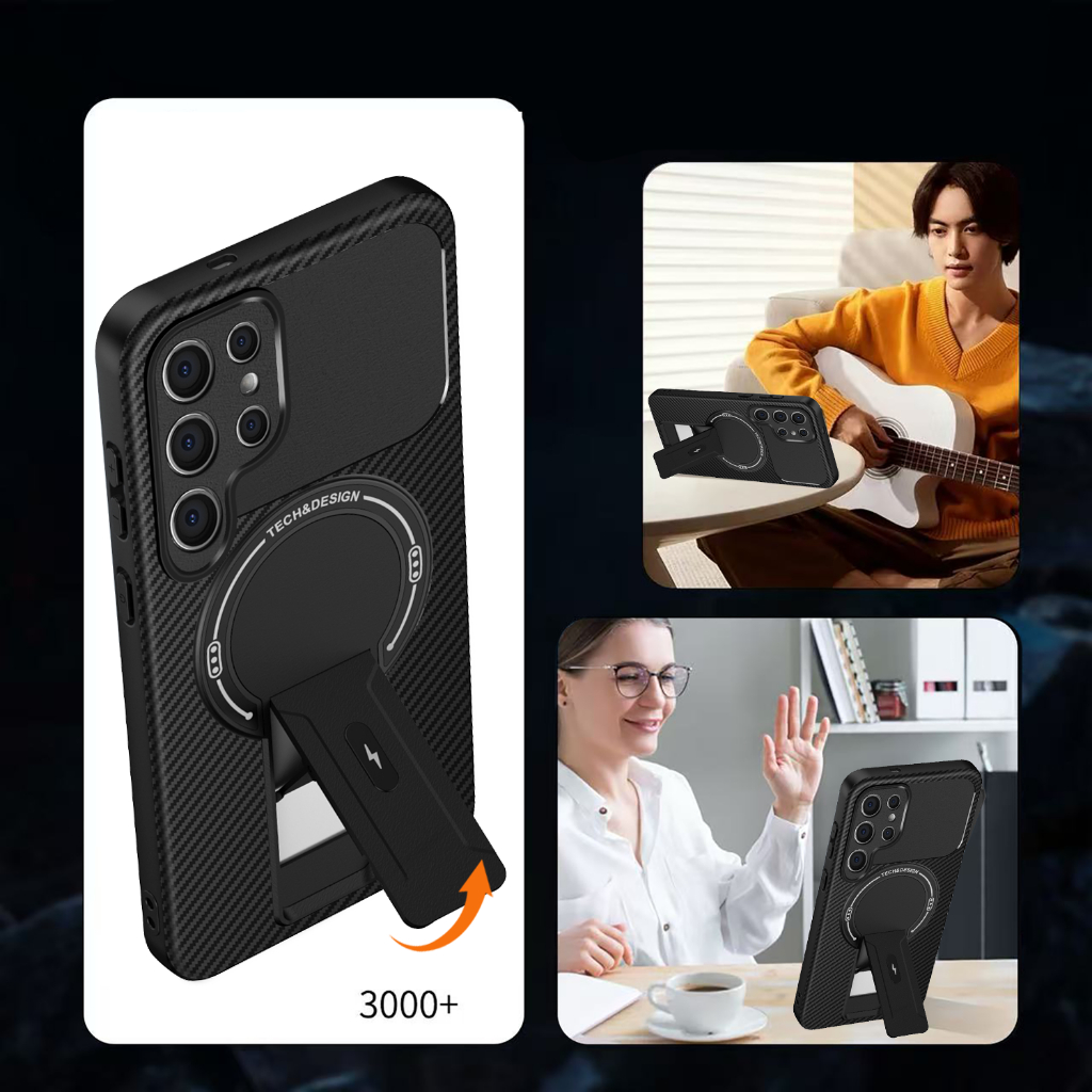 PinDun คาร์บอนไฟเบอร์เคสโทรศัพท์สําหรับ Samsung S23U S22U S24 S25 S24P S25P S24U S25U A13 A15 A05 A52 A25 S24FE S25FE A35 A56 A56 A56 A56 A54 A56 A56 A56 A56 A56 A56 A56 A56 A56 A52 A52 A56 A52 A52 A52 A52 A52 A56 A52 A56 A52 A - รูปที่ 2