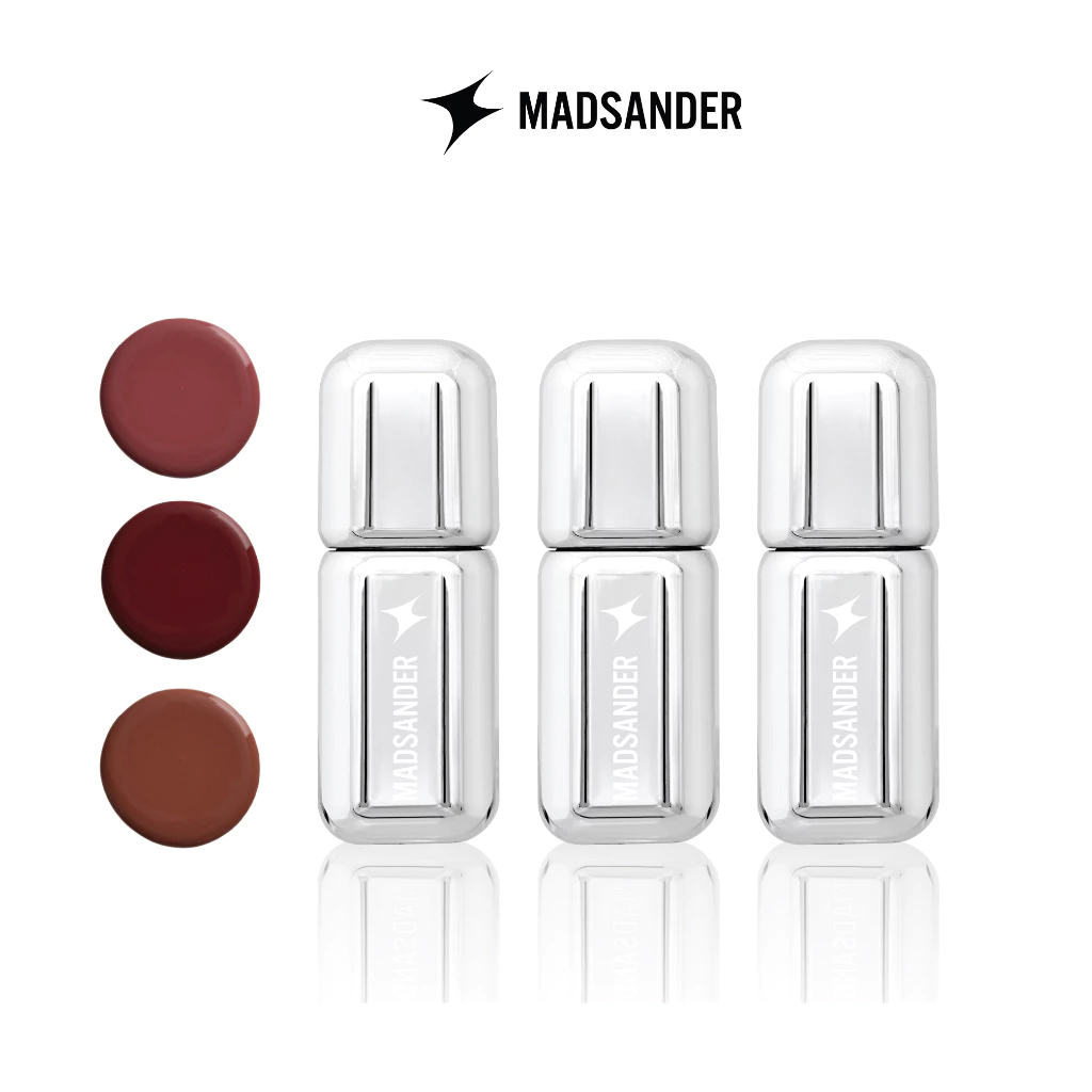 (จัดส่งรวดเร็ว) Madsander Dewy Glow Lip Tint 3 สี 4g-SOBER/ BLOODY/MADDER-best liptint kit for สําหร