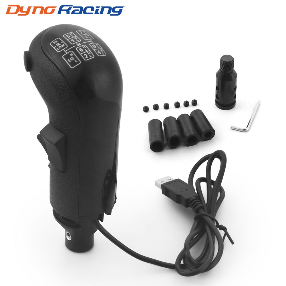 PC USB เกียร์ต่ําเกียร์จําลอง Shift Knob สําหรับ Logitech G923 G29 G27 G25 TH8A Gearshift Knob สําหรับ ATS ETS2 รถบรรทุกเกม