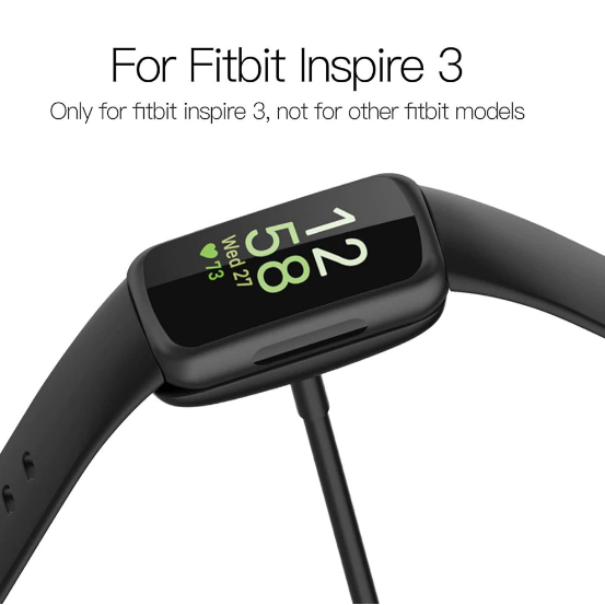 สายชาร์จเร็วสําหรับทุกรุ่น Fitbit smartwatch สายชาร์จสําหรับ Fitbit Luxe Adapter แท่นชาร์จ Cradle