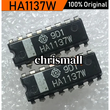 1PC HA1137W Original DIP-16 HA1137 1137W DIP16 ใหม่ลดราคา