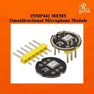 โมดูลไมโครโฟน INMP441 MEMS รับเสียงรอบทิศทาง ความแม่นยำสูง กินพลังงานต่ำ พร้อม I2S รองรับ ESP32