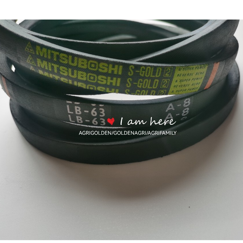 3 ชิ้น Mitsuboshi LB63 เข็มขัดสําหรับ Harvester YH880 YH1180 อะไหล่ SB63