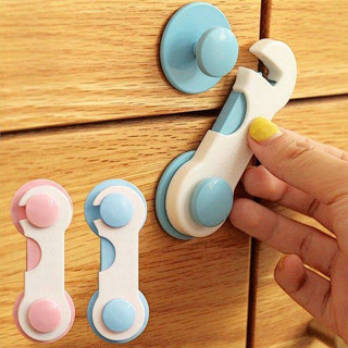 Baby Safety Lock Storage เด็กประตูตู้กาว Locker เด็กเด็กความ…