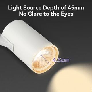 ชุด 3/4/6 ชิ้น ชุดสปอตไลท์ราง LED 12/20/30/40/50W 3สี สปอร์ตไลท์ Track Light COB ไฟราง รางไฟ led เพดาน ร้านค้า โชว์รูม โคมไฟบ้าน ห้องนั่งเล่น โคมไฟเพดานห้องนอน 220V