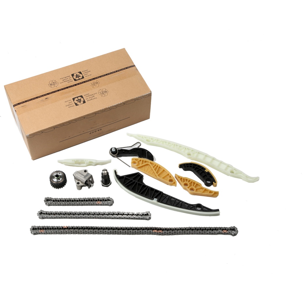 12 ชิ้นชุดโซ่ไทม์มิ่งสําหรับ VW Beetle Golf Jetta Audi A3 A4 Q5 EA888 1.8/ 2.0 TFSI 06K109158เอซี 06