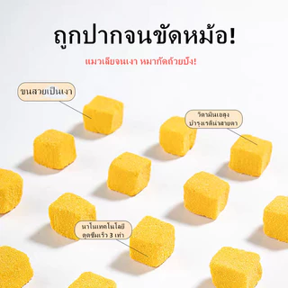 PAWFIT👑🥚ไข่แดง ไข่แดงฟรีซดราย 500กรัม ขนมแมว ไข่แดงฟรีซดรายแมว ฟรีซดรายแมว Freeze Dried ฟู้ดเกรด100%