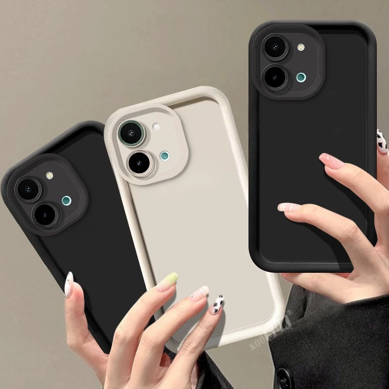 นุ่มสําหรับ Xiaomi Redmi 15C 15 4G 5G ภายในซิลิโคนกันกระแทกเคสโทรศัพท์ Matte ฝาครอบป้องกัน