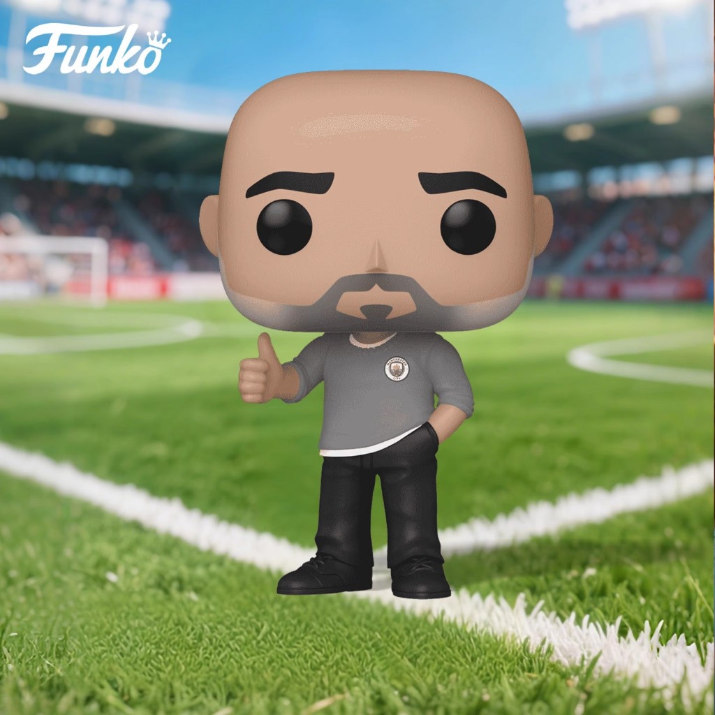 FunkoPOP แมนเชสเตอร์ซิตี้ Pep Guardiola ฟิกเกอร์ฟุตบอล