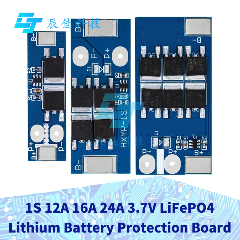 1 PCS 1S 3.2V 3.7V 12A Lifepo4 Battery BMS  Charging Board Short Circuit Protection PCM Self Recover