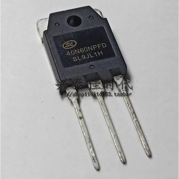5 ชิ้นเดิม 40N60NPFD SGT40N60NPFD TO-3P 600V 40A