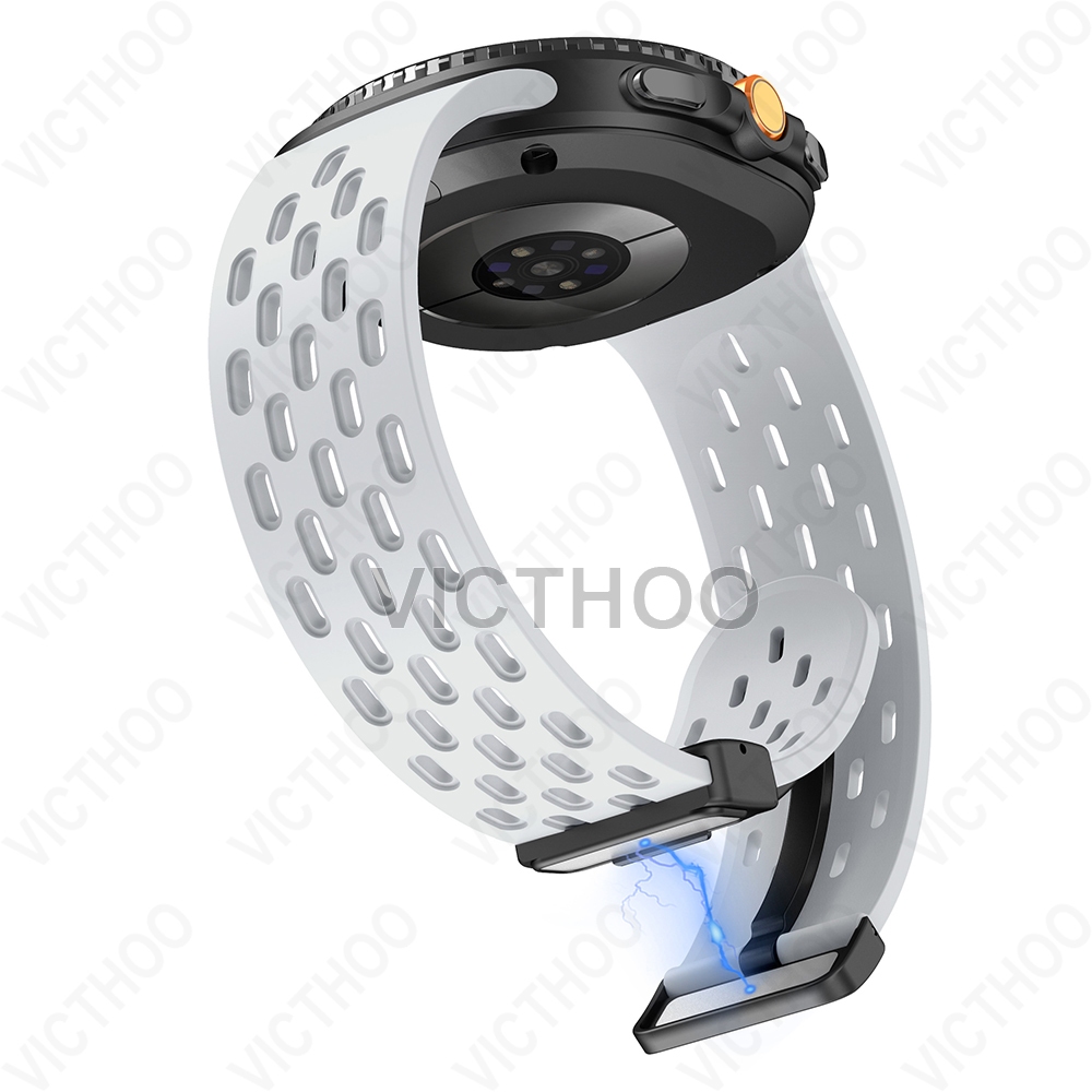 สายรัดข้อมือซิลิโคนสำหรับ Galaxy Watch 8 44mm 40mm Classic 46mm ราคา ถูกที่สุด ดีลบีเคเค แกลเลอรีภาพที่ 5