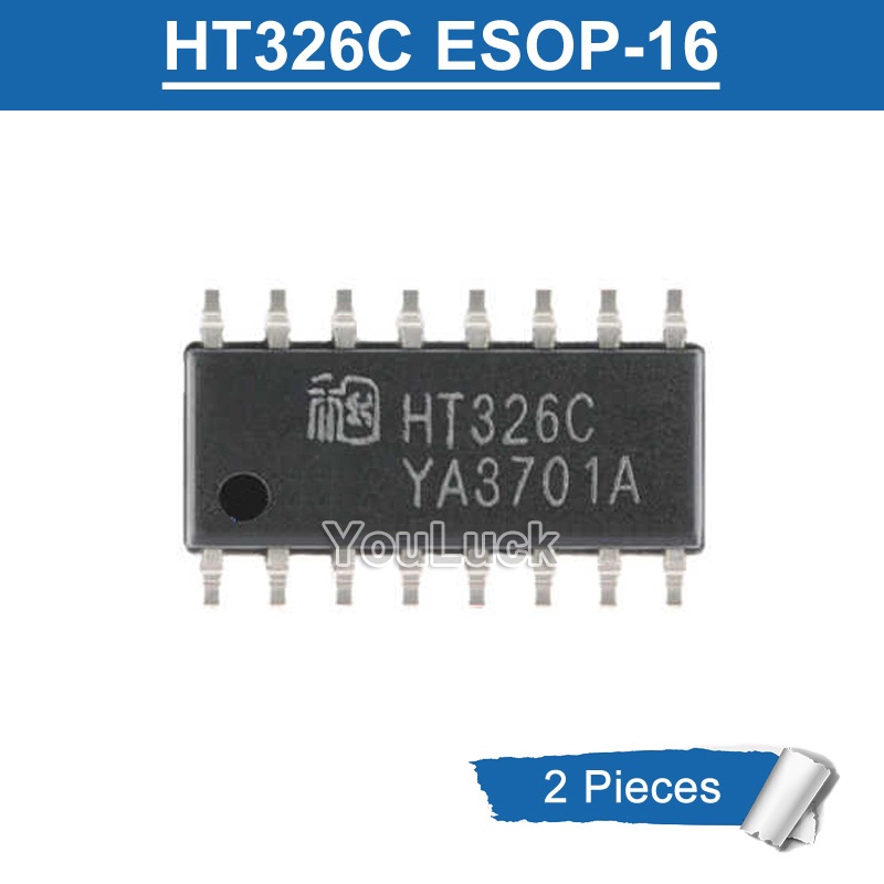 2 ชิ้น HT326C ESOP-16 Class-D Audio Power Amplifier ชิป IC ใหม่เดิม