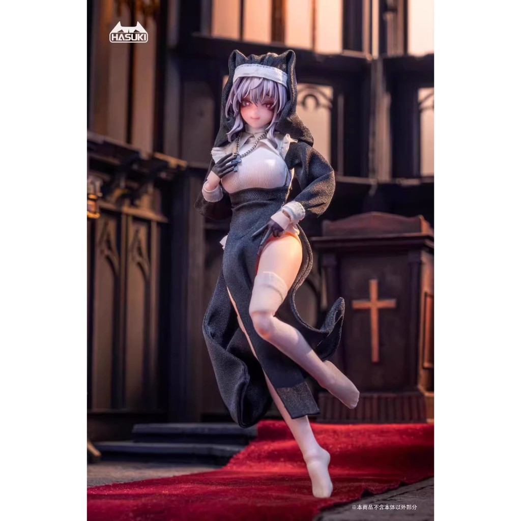 HASUKI 1/12 Succubus Nun Friede PA009 CS017 CS018 รูปเกิด