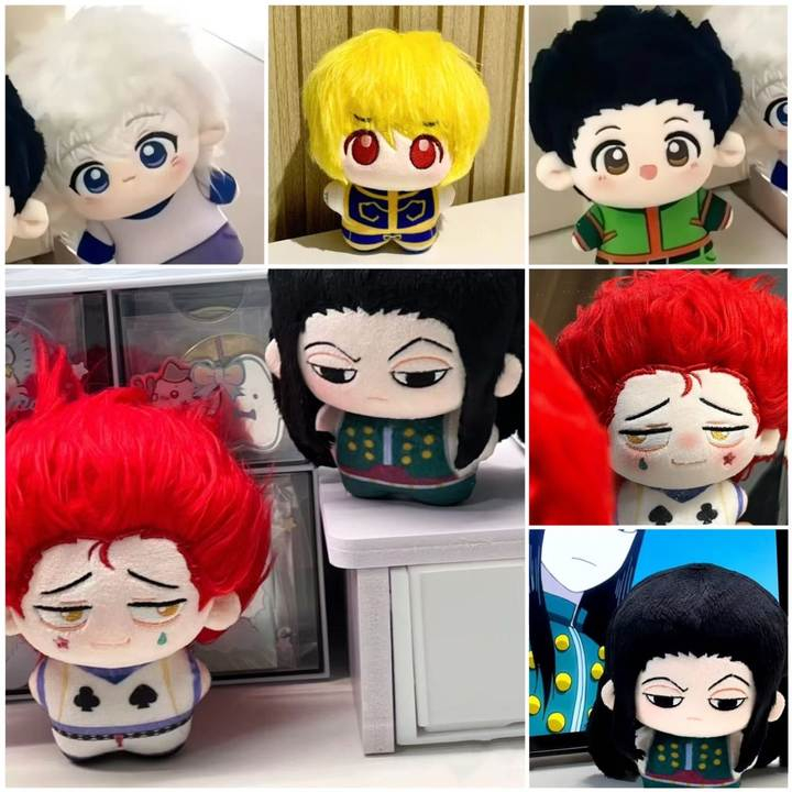 Hunter X Hunter- 10 ซม.อะนิเมะบทบาท Hisoka Irumi Zorudikku น่ารักรูปตุ๊กตาคอสเพลย์มินิปลาดาวผ้าฝ้ายนุ่มตุ๊กตาของเล่นชายหญิง Xmas ของขวัญ
