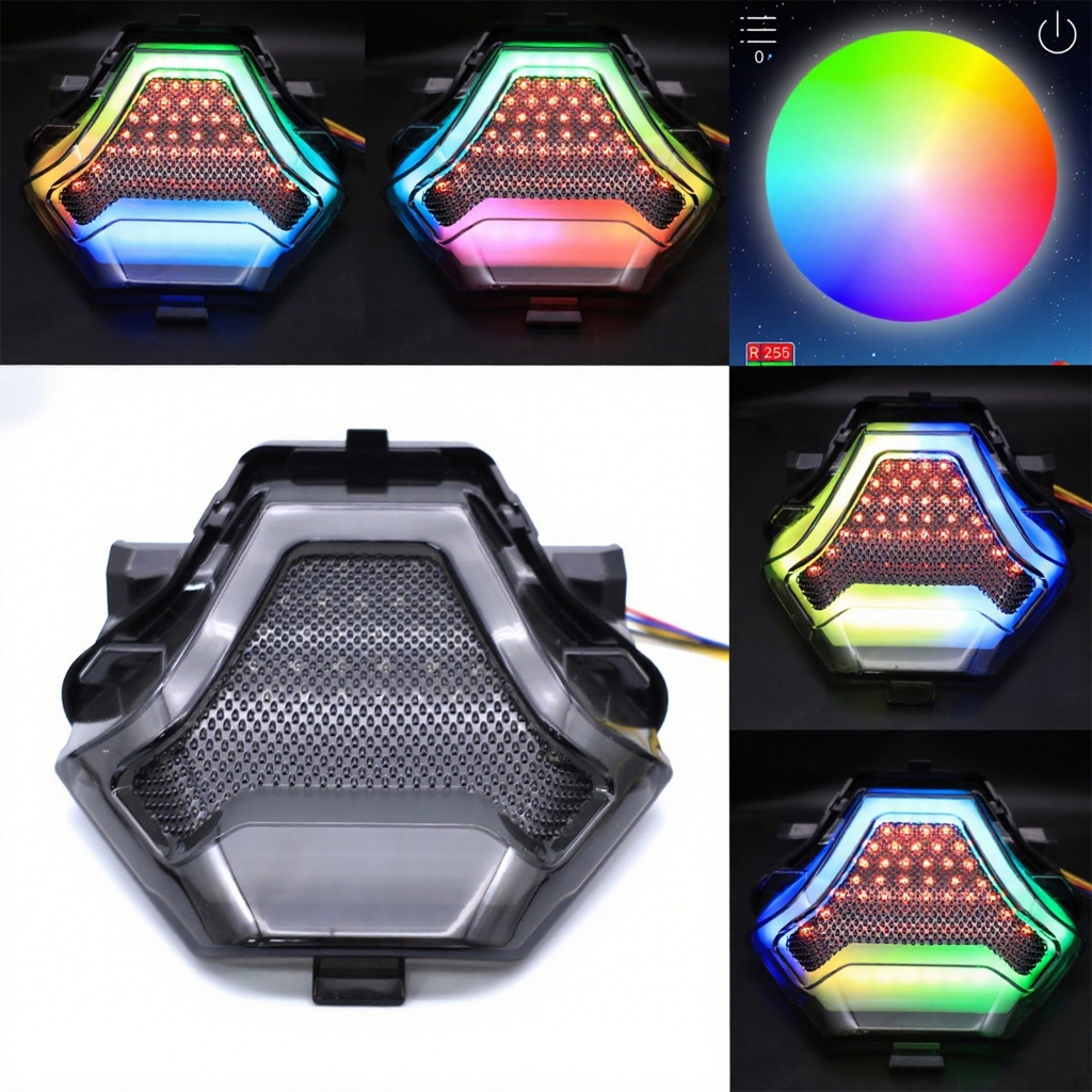 APP ควบคุม Yamaha R3 R25 R15Z ไฟท้าย LED ไฟเบรค