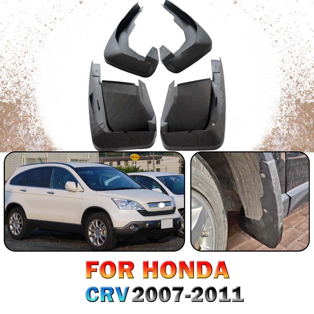สําหรับ Honda CRV CR-V 2007-2011 Mudflaps Mudguards Mud Flaps Fender