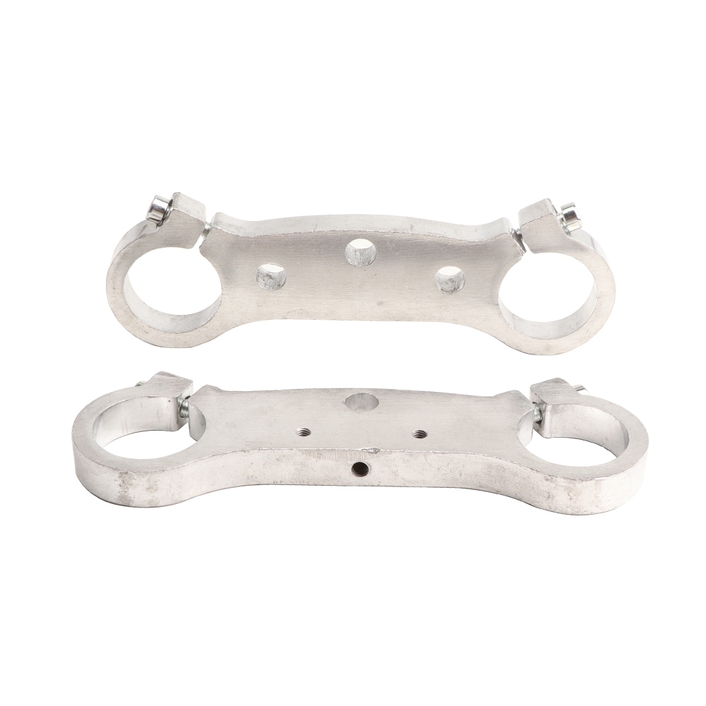 หนา 35 มม.ด้านหน้าส้อม Inverted Shock Absorber Upper Lower Connecting แผ่นสําหรับ 47cc49cc Mini Moto Dirt Bike รถจักรยานยนต์อะไหล่
