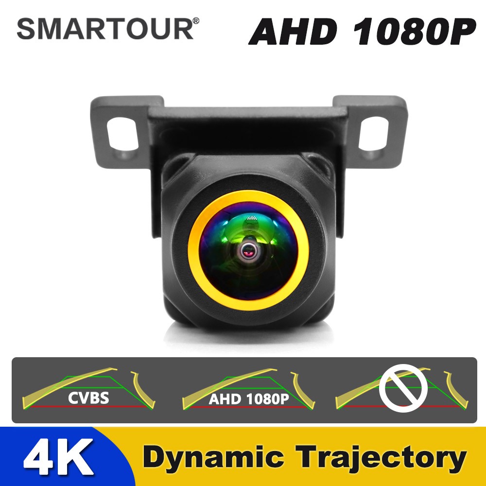 Smartour อัจฉริยะ Auto HD รถสํารองย้อนกลับ Trajectory กล้องที่จอดรถ Universal ด้านหลังดูกล้อง Dynami