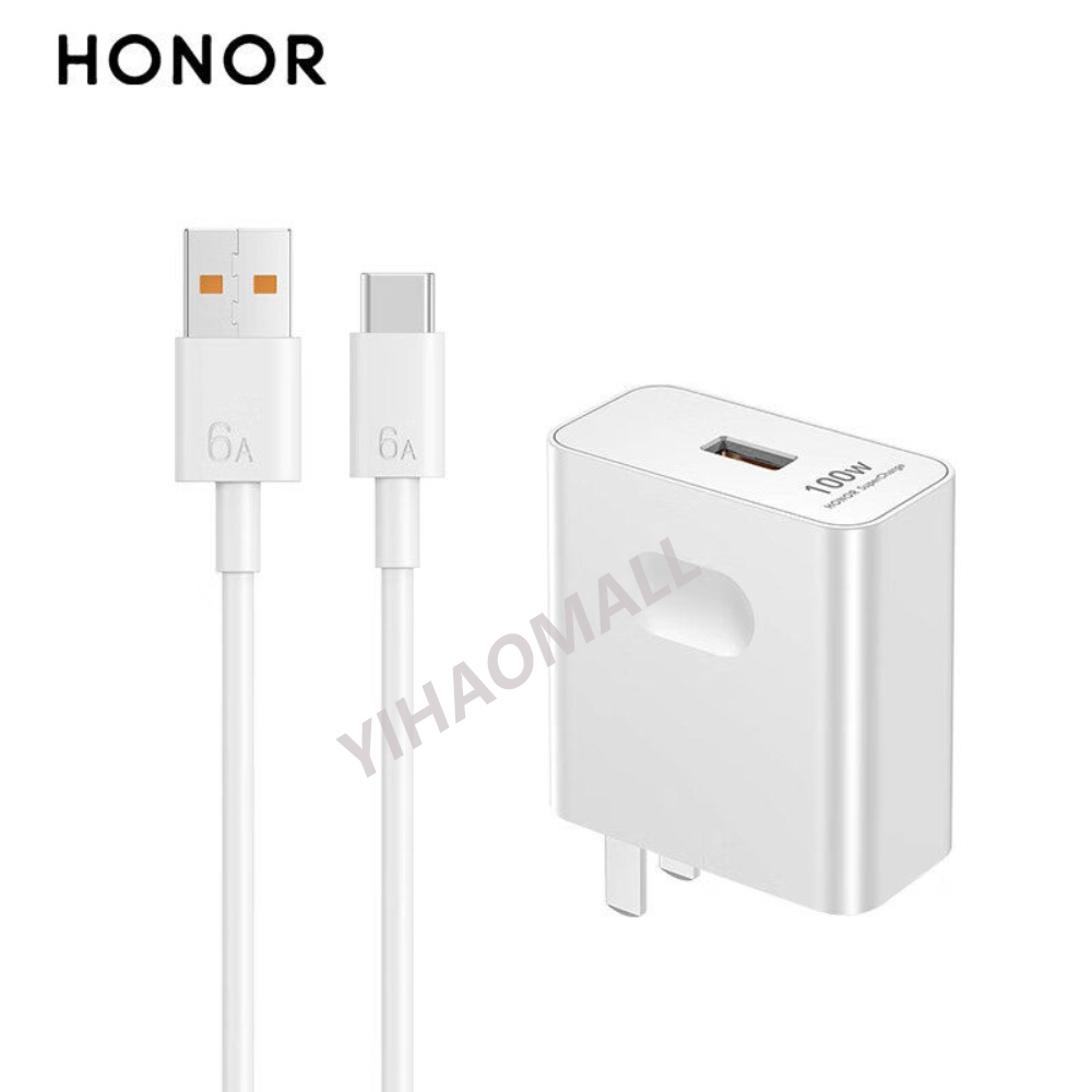 HONOR Max100W Original Charger Super Fast Charge Magic6/4pro HONOR 100/200/90GT/70/pro