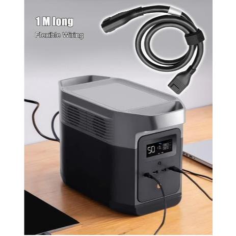 สายไฟ Fit สําหรับ EcoFlow XT150 DELTA 2 DELTA Max,1m