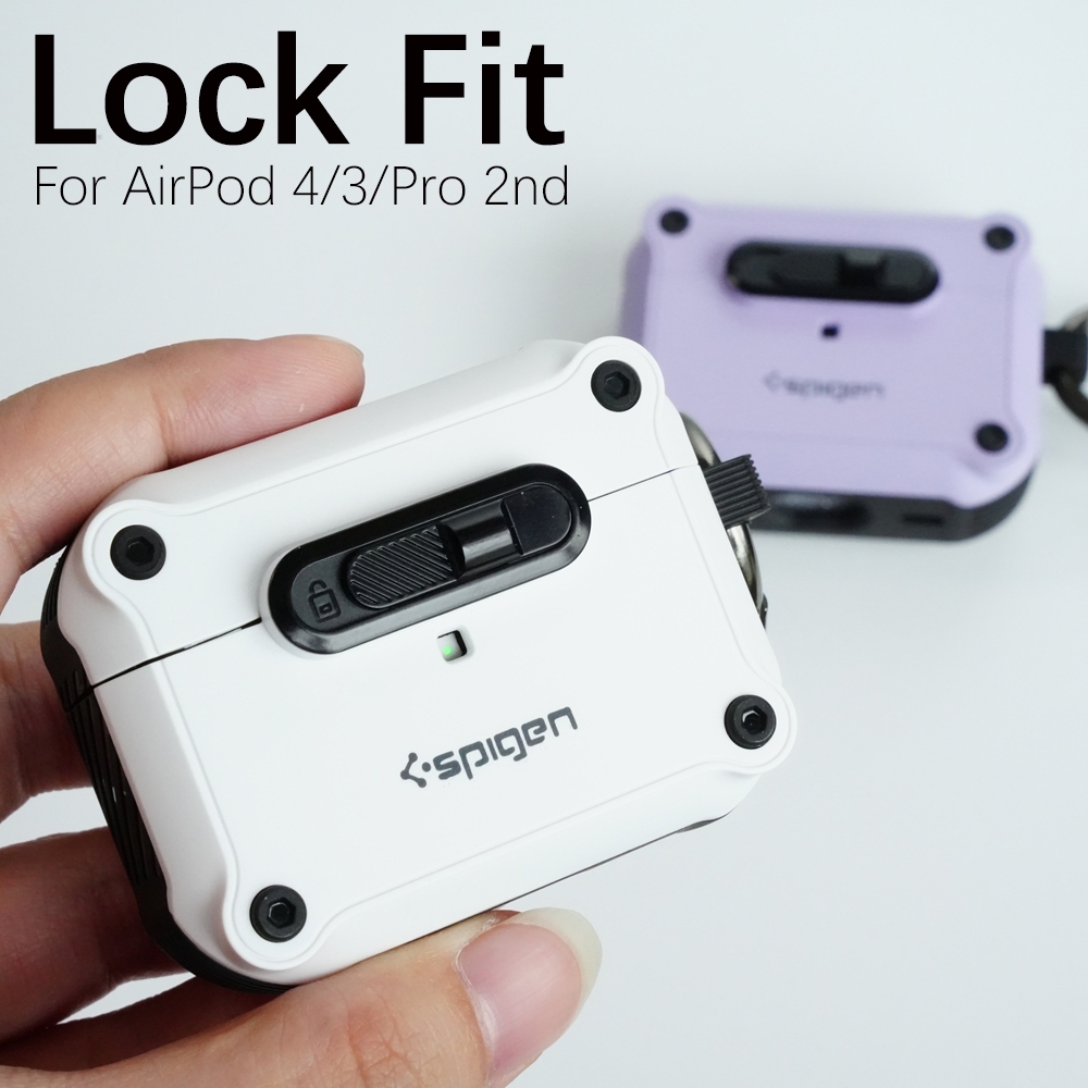 Hard กันกระแทก Anti-shock เกาหลี Simple Armor สําหรับ AirPods 4 ANC PC + TPU สีฟ้าป้องกันหูฟังปลอก AirPod 1/2/3/Pro Pro2 กรณี AirPods 3 ฝาครอบ