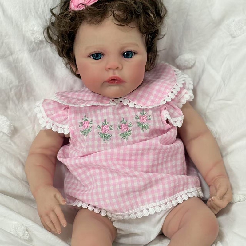 NPK 18 Collectible Art Handmade ตุ๊กตา Bebe Reborn Meadow Soft Body 3D ผิว Visbile หลอดเลือดดําทารกแ