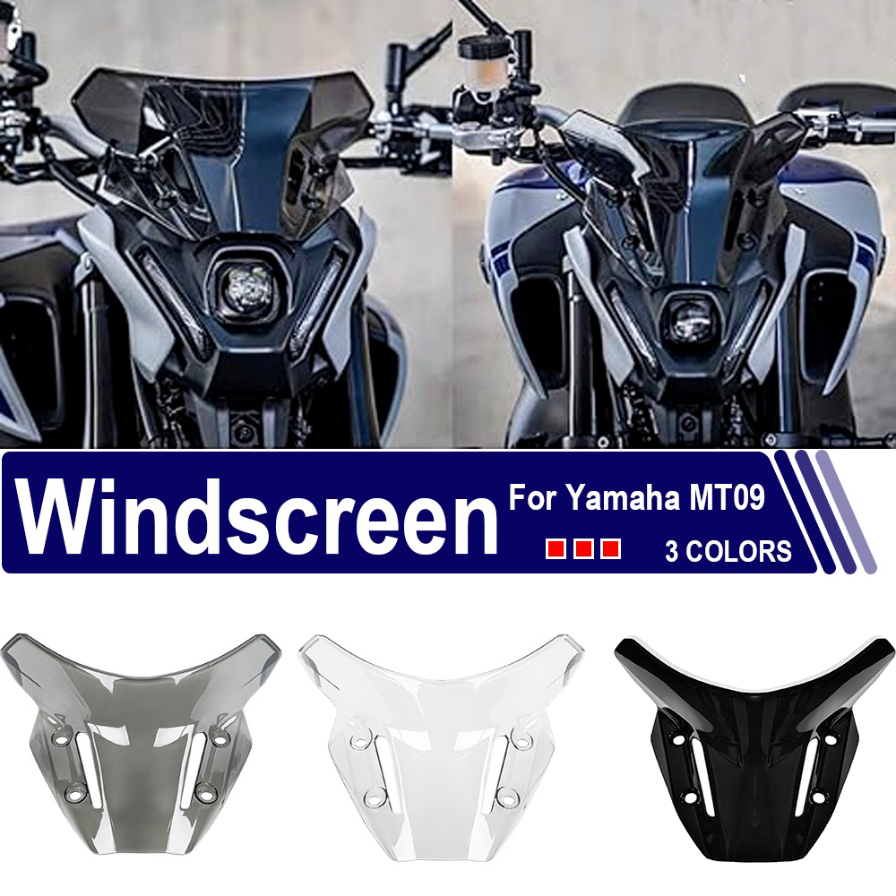 กระจกกันลม อุปกรณ์เสริม สําหรับรถจักรยานยนต์ Ultrasupplier 2023 2022 2021 YAMAHA MT-09 mt09 MT 09 fz