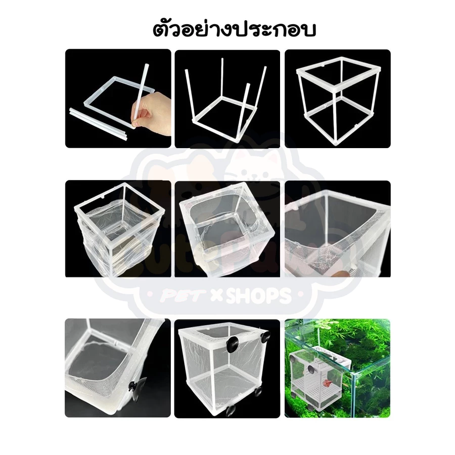 กล่องตาข่ายแยกปลา กล่องเพาะพันธุ์ปลา thumbnail 6