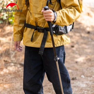Naturehike เสาพับ trekking แบบ ultralight สำหรับกลางแจ้ง จากอลูมิเนียม พับได้ระหว่าง 61-135 ซม.