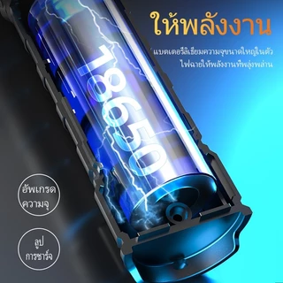 KIRA จอแสดงผล Led อัจฉริยะ ไฟฉาย กันน้ํา ไฟฉายพกพา เดินป่า ซูมได้
