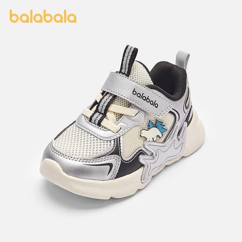 Balabala Baby Walker รองเท้าชายหญิงฤดูใบไม้ผลิฤดูใบไม้ร่วง 2025 คอลเลกชันใหม่ตาข่ายระบายอากาศแฟชั่น Soft Sole สบายน่ารักน่ารักหวานสวมใส่ทุกวันเล่นกลางแจ้งเด็กวัยหัดเดิน