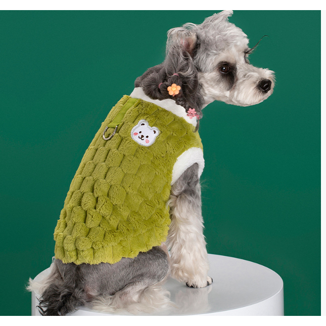 💜🐻 เสื้อกั๊กแขนกุดลายน่ารักคาวาอิ ผ้าเนื้อนิ่ม - for pet เสื้อสุนัข ชุดหมา ชุดแมว - รูปที่ 3