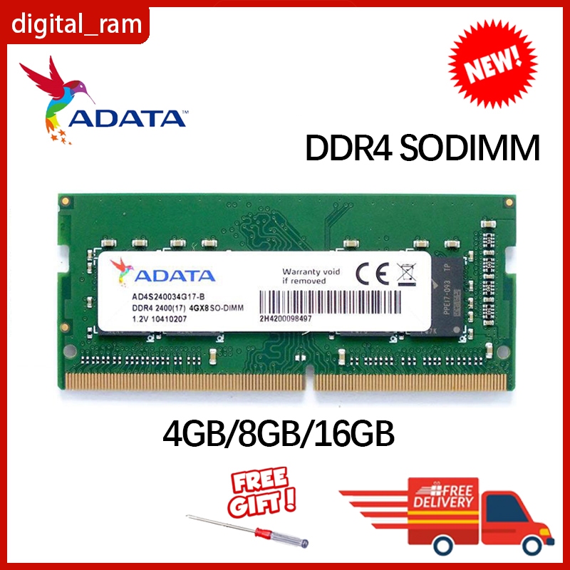 รีวิวละเอียด ADATA DDR4 Ram แล็ปท็อป 4GB 8GB ฿1,043 ก่อนตัดสินใจซื้อ