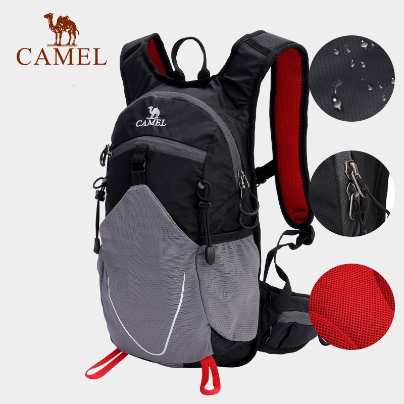 Camel กระเป๋าเป้สะพายหลัง ขนาด 12 ลิตร เหมาะกับการวิ่ง ขี่จักรยาน ปีนเขากลางแจ้ง