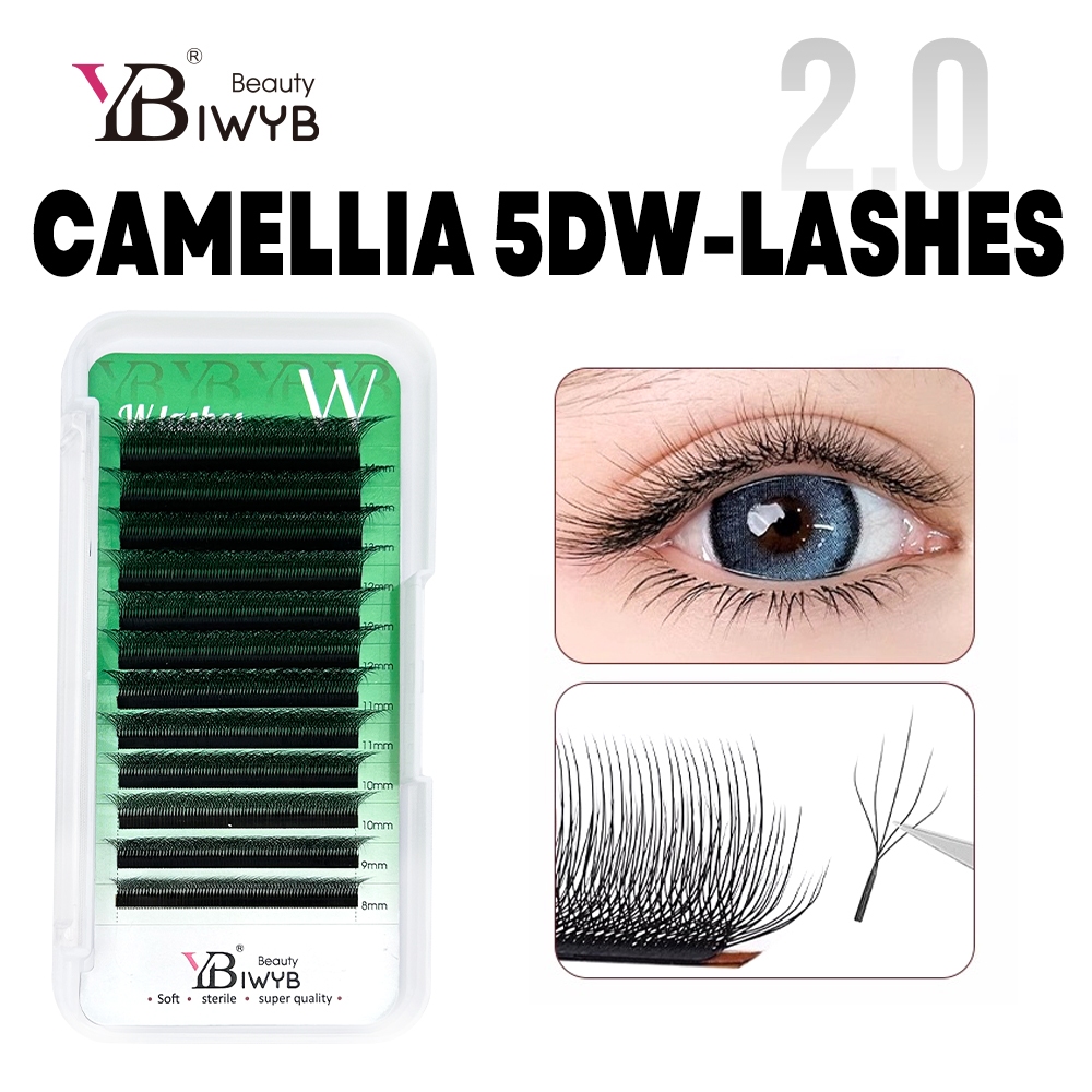 IWYB อัพเกรดขนตา 5DW - หลายชั้น เหมือนจริงมากขึ้น เบาและระบายอากาศได้ดีรุ่นปรับปรุง 5DW Lashes