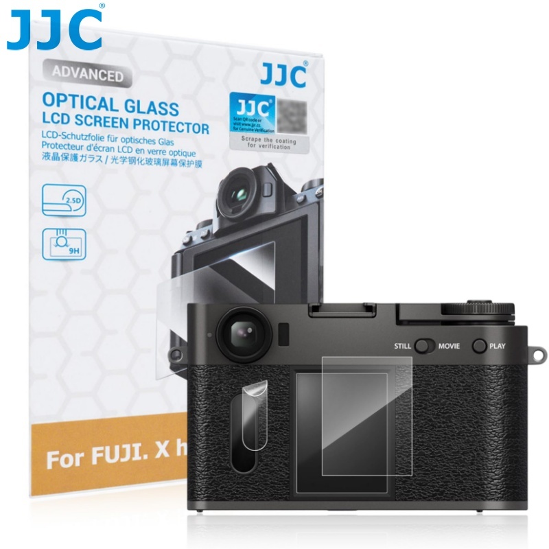JJC X Half กระจกกันรอยหน้าจอ Fujifilm X half Xhalf ครึ่งกล้อง Camera LCD Anti-Scratch Guard ฟิล์ม Fuji Film