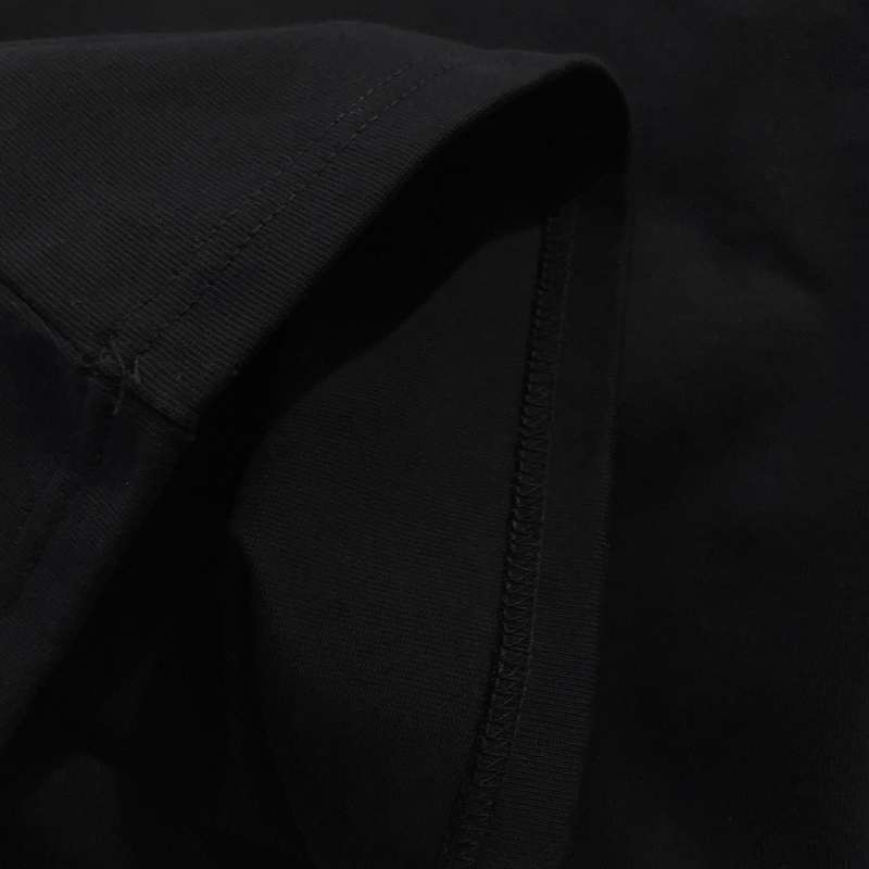 【จัดส่งจากกรุงเทพฯ】🔥NASA ฤดูร้อน ลายแมวการ์ตูน 🐱 สไตล์ขี้เกียจ oversize แขนสั้น ยูนิเซ็กส์ ลำลอง เทรนด์ สามแถบ สีดำ เสื้อYG813 - รูปที่ 4