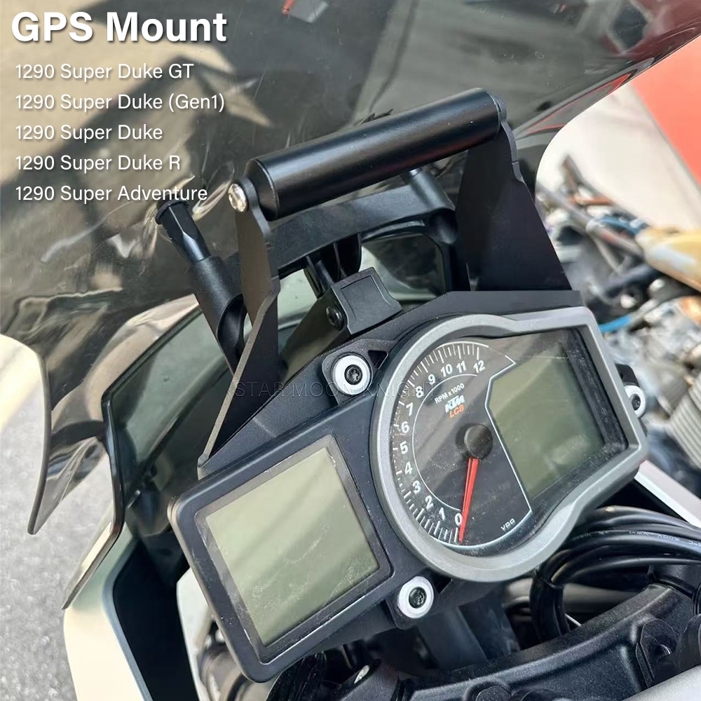 1290 Super Duke GPS Mount สําหรับ 1290 Super Duke GT 1290 Super Adventure 1290 Super Duke R Navigati