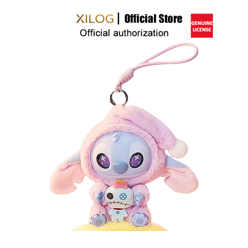 Miniso Disney Stitch มีให้กัดไม่ง่วงทําเป็นชุดกล่องตาบอดตุ๊กตาไวนิล