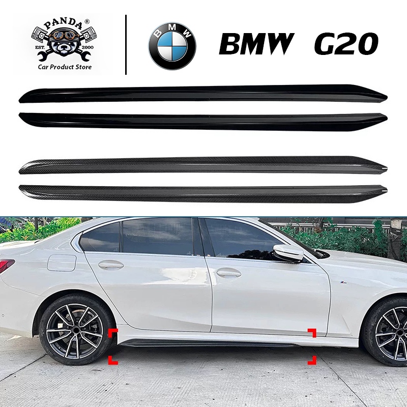 [Panda] สเกิร์ตข้าง BMW G20 [2019-ปัจจุบัน] รถด้านข้างกระโปรง ลิ้นข้าง ลิ้นกันชนข้าง ลิ้นข้างรถ ทรงสปอร์ต ลิ้นกันชนแต่ง ลิ้น